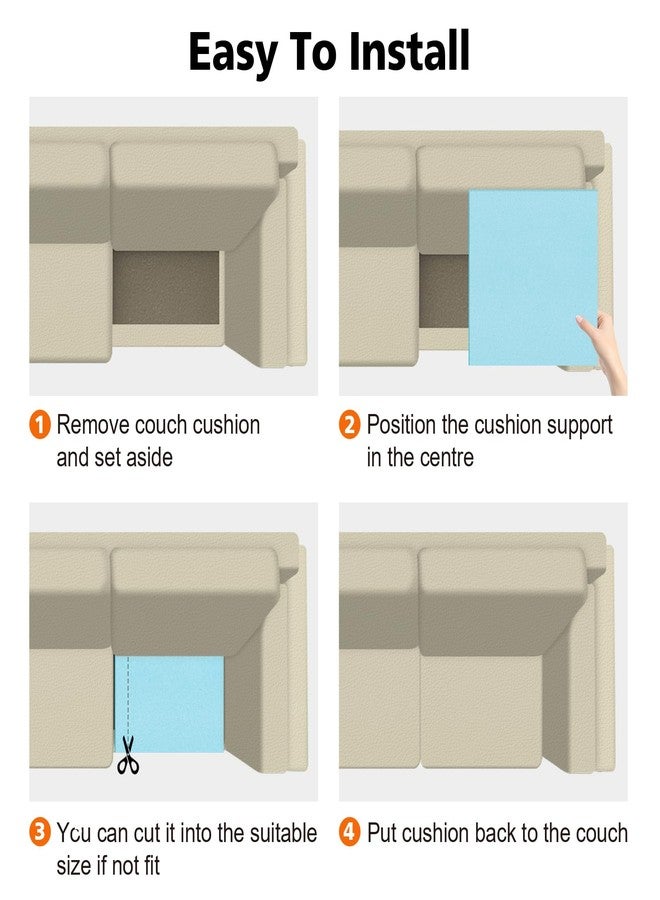 RA RUNNING ALIEN Couch Cushions Support for Sagging Seat -20"X 20"Curved Foam Sofa Cushion Support Board,Blue Couch Supporterfor Under The Cushions,Set of 3 - Image 4